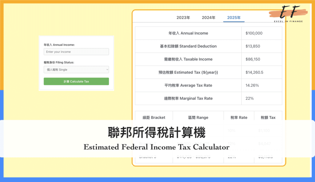 Estimated-Federal-Income-Tax-Calculator